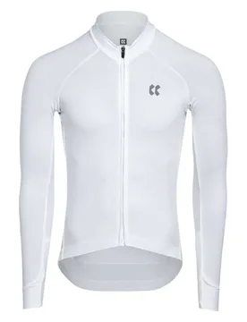 Maglia A Maniche Lunghe Passion Z3 Temps White - KALAS - FashionsVida