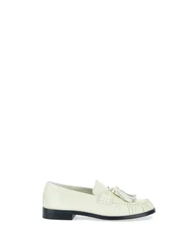 Mocassini in pelle AVORIO 39 - Alohas - FashionsVida