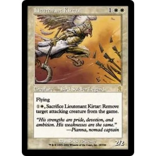 Lieutenant Kirtar (foil) Odyssey - Magic: The Gathering - FashionsVida