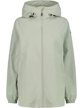 Woman jacket fix hood chaqueta impermeable insulada mujer Verde (48) - CMP - FashionsVida