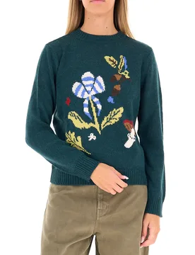 Maglione misto alpaca PETROLIO XS - WEEKEND MAX MARA - FashionsVida