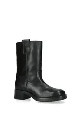 Women's 'Benedict' Leather Boots in Black Size: 8 - Black - Size: 8