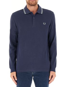 Polo maniche lunghe BLU AVIO XL