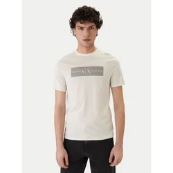 T-Shirt XM002472 AF10356 U1074 Écru Slim Fit XXL male