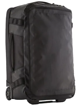 Valise robuste 40L - Black Hole Wheeled Duffel 40L Black w/Black en Matières Recyclées - Noir - Patagonia - FashionsVida