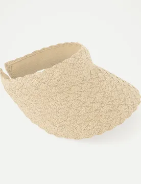 Visera con detalle trenzado - Latouche - FashionsVida