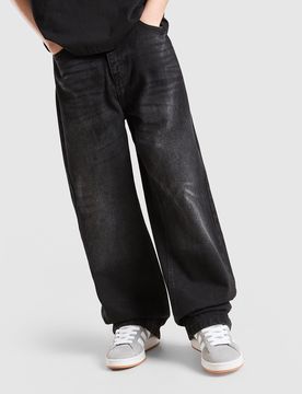 Kran Jeans Kinder, Schwarz - unisex - Size: 10-12Y