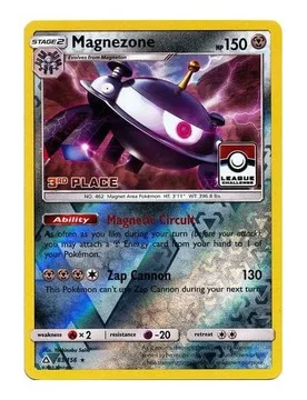 Pokemon SM Ultra Prism 83/156 Magnezone (League Promo 3rd Place) - Pokémon - FashionsVida