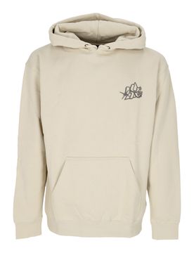 Felpa Cappuccio Uomo Glow Po Hoodie Stone