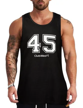Number 45 Club Med Tank Top Beach Casual Tank Top Loose Fit Sleeveless Summer - Aliexpress - FashionsVida