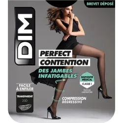 Panty de compresión perfect contention transparente piernas cansadas