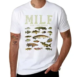 MILF Man I Love Fishing T-Shirt t shirt personalised t shirts designer T-Shirt