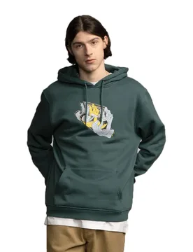 Sweat à Capuche Dissect Hand Front Spruce M - Santa Cruz - FashionsVida