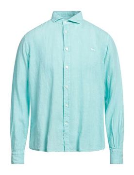 Camisa Hombre Azul turquesa 3XL,S,XL,XXL Hombre