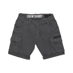 Pantalone Corto Uomo Crew Short Vintage Grey