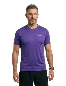 T-shirt à Manches Courtes Stream - Santini - FashionsVida