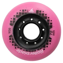 Roues De Patins Apex Xc 4 Unités Pink 68 mm / 80A unisex