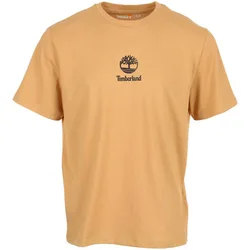T-Shirt Print Stack Logo Short Ltbrn Eu S;Eu M Male
