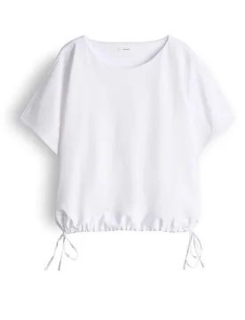 Opus Camiseta SARZI blanco S - Opus - FashionsVida