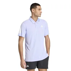 Club 3str Short Sleeve Polo Violet Tone S
