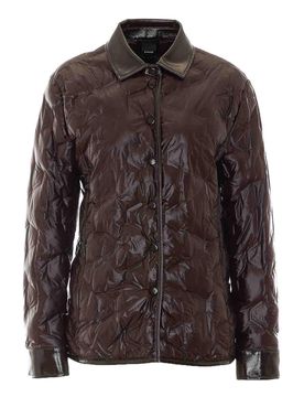 Mulberry piumino dipladenia marrone