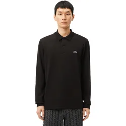Polo Classic Cotton, langarm, schwarz m
