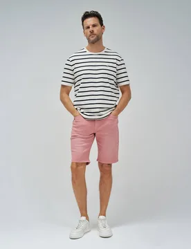 Pantalones cortos regular fit de hombre con cordón - Salsa Jeans - FashionsVida