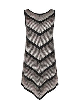 Vestito Degrad Lurex In Misto Viscosa