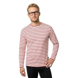 Maglietta A Maniche Lunghe Grenaa Ecru / Sr Red XL