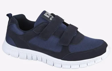 Viking Memory Foam Mens - Navy Textile - Size Uk 8