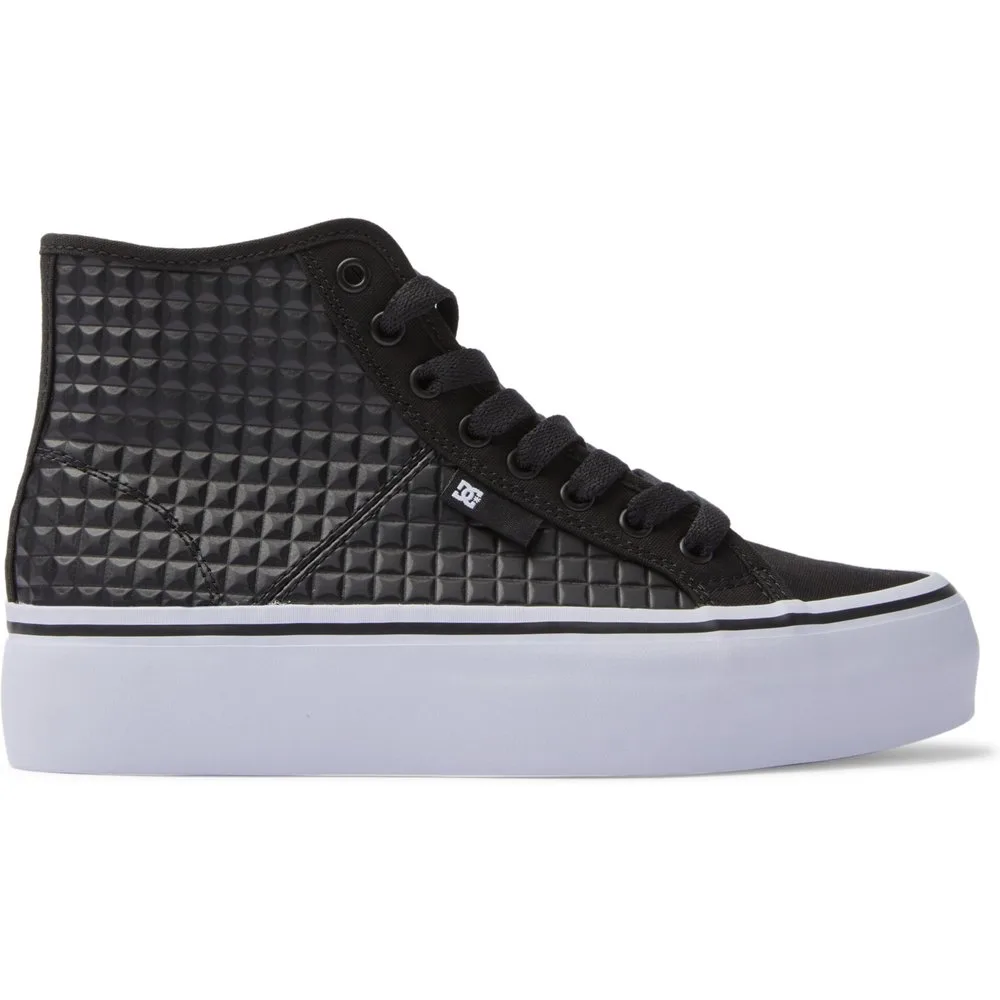 Zapatillas casual de mujer Manual Hi Platform - DC Shoes - FashionsVida