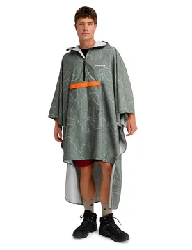 Poncho Impermeabile Rinjani Green