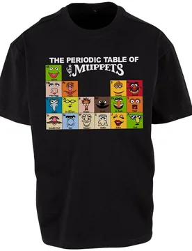 T-Shirt - The Periodic Table - L bis 3XL - für Männer - Größe L - schwarz - EMP exklusives Merchandise! - Männer - male - Die Muppets - FashionsVida