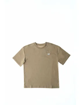 T-shirt in cotone BEIGE T078 - New Balance - FashionsVida