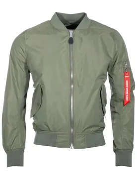 MA1 Fliegerjacke Summer - Oliv / XXL Herren Oliv adult Herren - MIL-TEC - FashionsVida