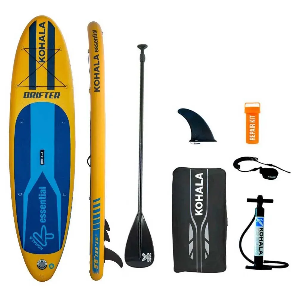 Ensemble De Paddle Surf Gonflable Drifter 24 Yellow / Blue One Size unisex - Kohala - FashionsVida