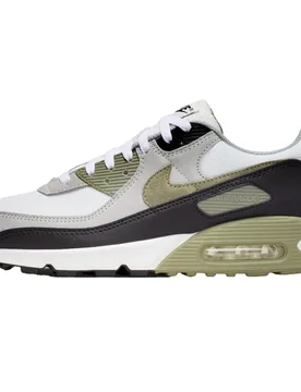 Air Max 90 Summit White / Light Pumice / Black / Silver 42 Herren - Nike - FashionsVida