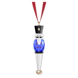 Holiday Cheers Decorazione Schiaccianoci, Blu OS