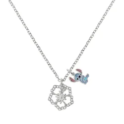 Pendentif Disney Stitch Silver / Blue One Size unisex