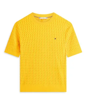 Pullover arancione L - Tommy hilfiger - FashionsVida