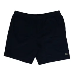Mens Basic Fleece Shorts In Navy Blue - Size 4xl