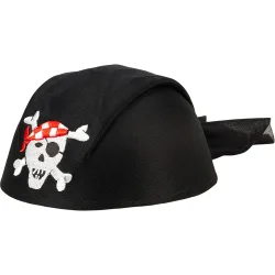Sombrero Pirata O'Mally, black