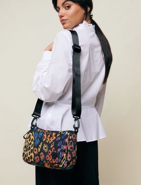 Menphis-3 small crossbody bag in recycled nylon ED
