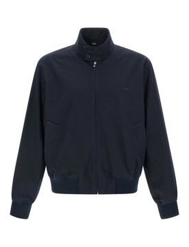 A.P.C. Giubbotto con ricamo logo