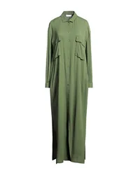 Maxi-Kleid Damen Militärgrün 32,34,36 Damen