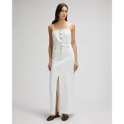 Vestido vaquero en con tirantes ajustables