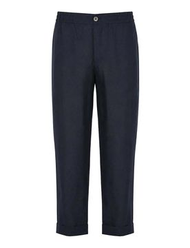 Pantalone In Tela Di Lino