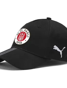 Puma FC St. Pauli Cap, schwarz OSFA