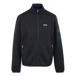 Mens Newhill Marl Full Zip Fleece Jacket (Navy) - Size X-Large