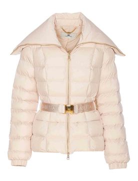 Piumino imbottito beige